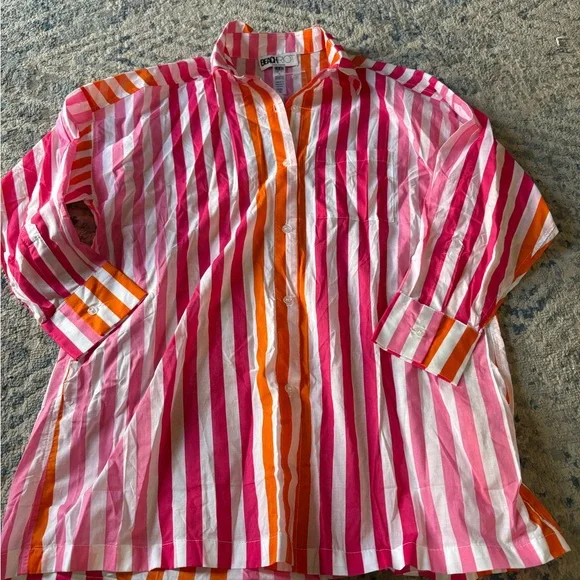 Beach Riot Alexa Swim Cover-Up Top S/M NEW - Picture 3 of 5